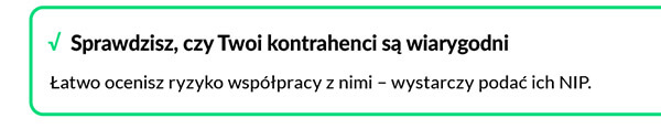 Sprawdzisz, czy Twoi kontrahenci są wiarygodni