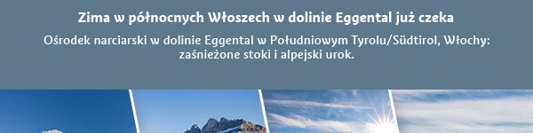 Zima w północnych Włoszech w dolinie Eggental już czeka