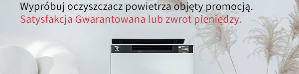 Wypróbuj oczyszczacz powietrza objęty promocją